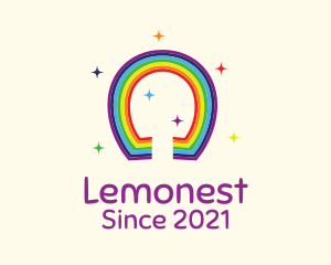 Sky - Cute Lucky Rainbow logo design