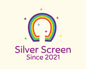 Shamrock - Cute Lucky Rainbow logo design