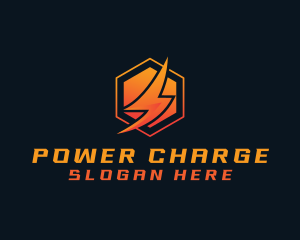 Electric Power Bolt logo design