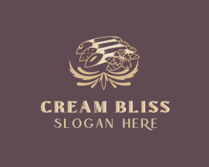 Cream - Sweet Italian Cannoli logo design