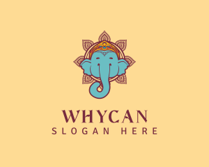 Cultural - Festive Elephant Animal logo design