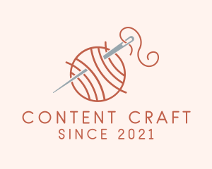 Needle Yarn Crochet  logo design