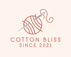 Cotton - Needle Yarn Crochet logo design