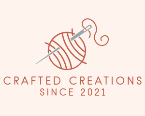 Needle Yarn Crochet  logo design