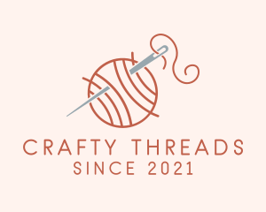 Needle Yarn Crochet  logo design