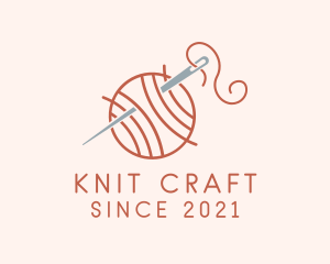 Needle Yarn Crochet  logo design