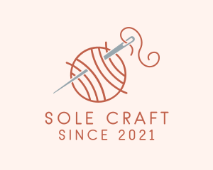 Needle Yarn Crochet  logo design