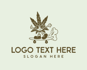 Skater Cannabis Therapy Logo