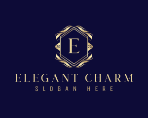 Elegant Floral Decor logo design