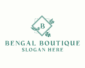 Floral Garden Boutique logo design