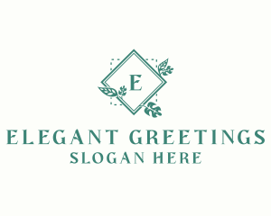 Floral Garden Boutique logo design