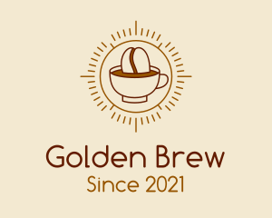 Brewed Coffee Target  logo design