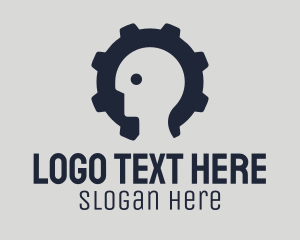 Industrial Human Worker Logo