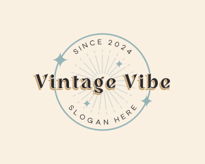 Retro Jewelry Boutique logo design