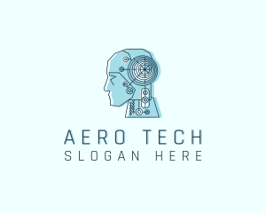 Tech Robotics Programmer  logo design