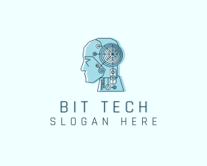 Tech Robotics Programmer  logo design