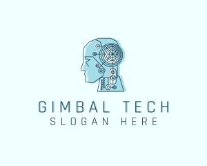 Tech Robotics Programmer  logo design