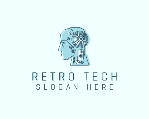 Tech Robotics Programmer  logo design