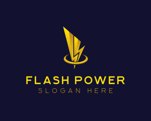 Lightning Power Charge logo design