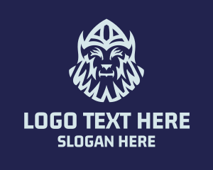 Mysterious - Old Viking Wizard logo design