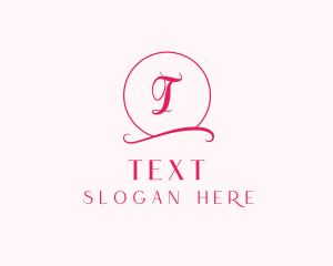 Girly Retro Neon logo design