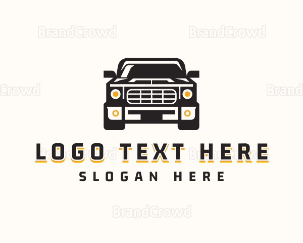Offroad SUV Car Logo