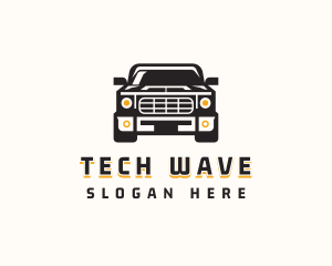 Offroad SUV Car logo design