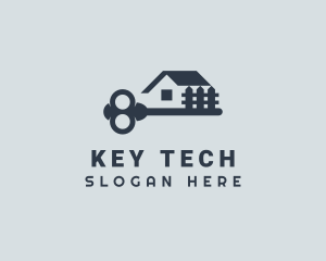 Vintage Key Real Estate logo design