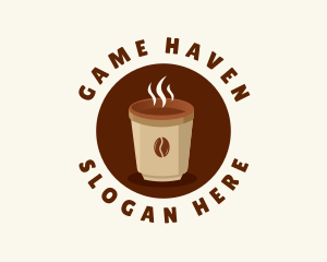 Latte - Coffee Cup Drink logo design