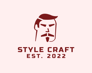 Asian Male Character logo design