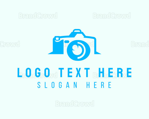 Minimalist Camera Photography Logo