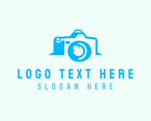Video - Minimalist Camera Photography logo design