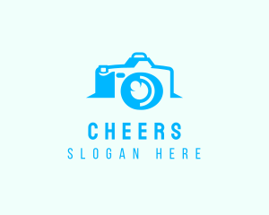 Minimalist Camera Photography Logo