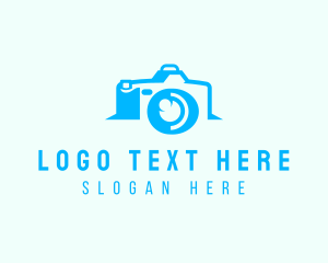 Media - Minimalist Camera Photography logo design