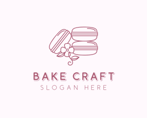 Bakery Macarons Baker logo design