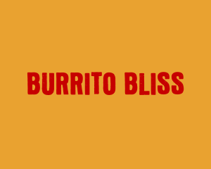 Burrito - Funky Grunge Art logo design