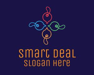 Deal - Price Tag Speech logo design