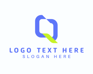Messenger - Tech Chat Forum logo design