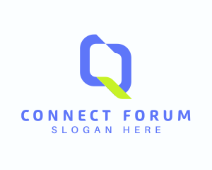 Forum - Tech Chat Forum logo design