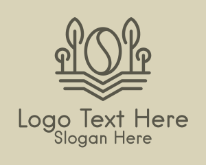 Minimalist Coffee Farm  Logo