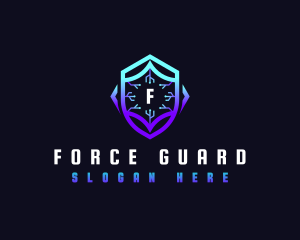 Digital Security Defense logo design