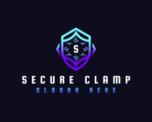 Digital Security Defense logo design