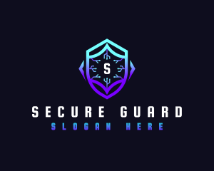 Digital Security Defense logo design