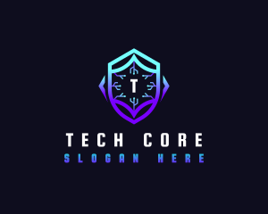 Digital Security Defense logo design