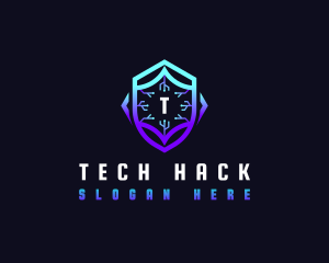 Digital Security Defense logo design