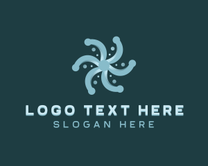 Motion - Digital AI Developer logo design