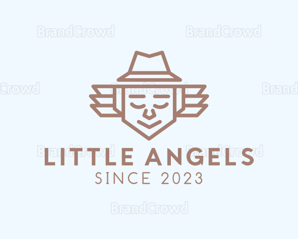 Minimalist Father Hat Logo