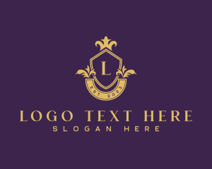 Luxury - Luxury Boutique Shield logo design