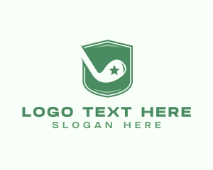 Golfing - Sports Golf Golfer logo design