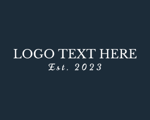 Generic - Generic Business Text logo design
